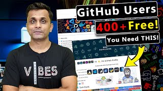 How To Create GitHub Profile | 400+ Profile Templates Free Download 😱