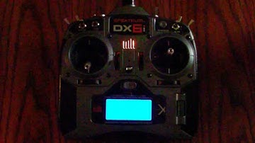 Spektrum DX6i Backlight Modification, Logo Power LED, and Beeper Mute