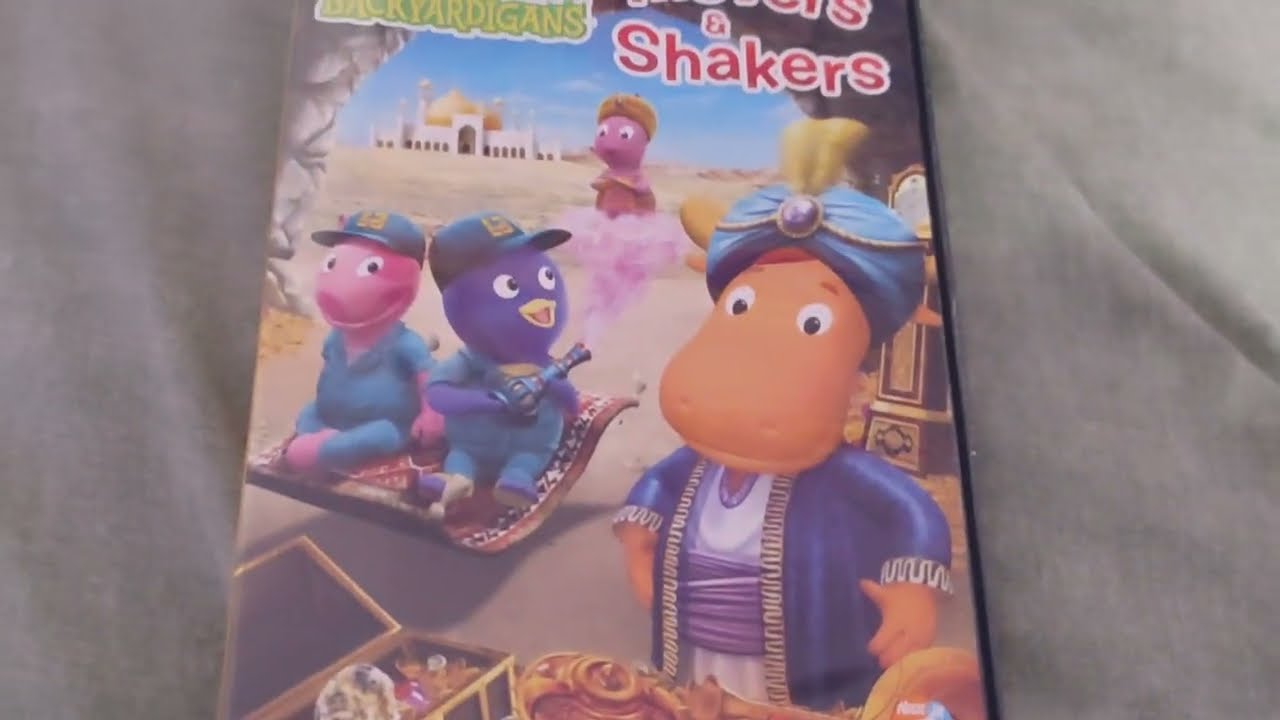 The Backyardigans Movers And Shakers DVD Overview YouTube