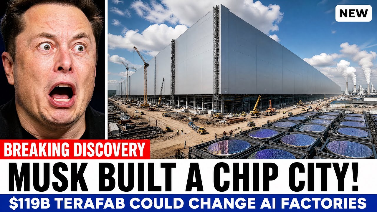 Inside Elon Musk’s $119B TERAFAB — Nothing Like This Exists