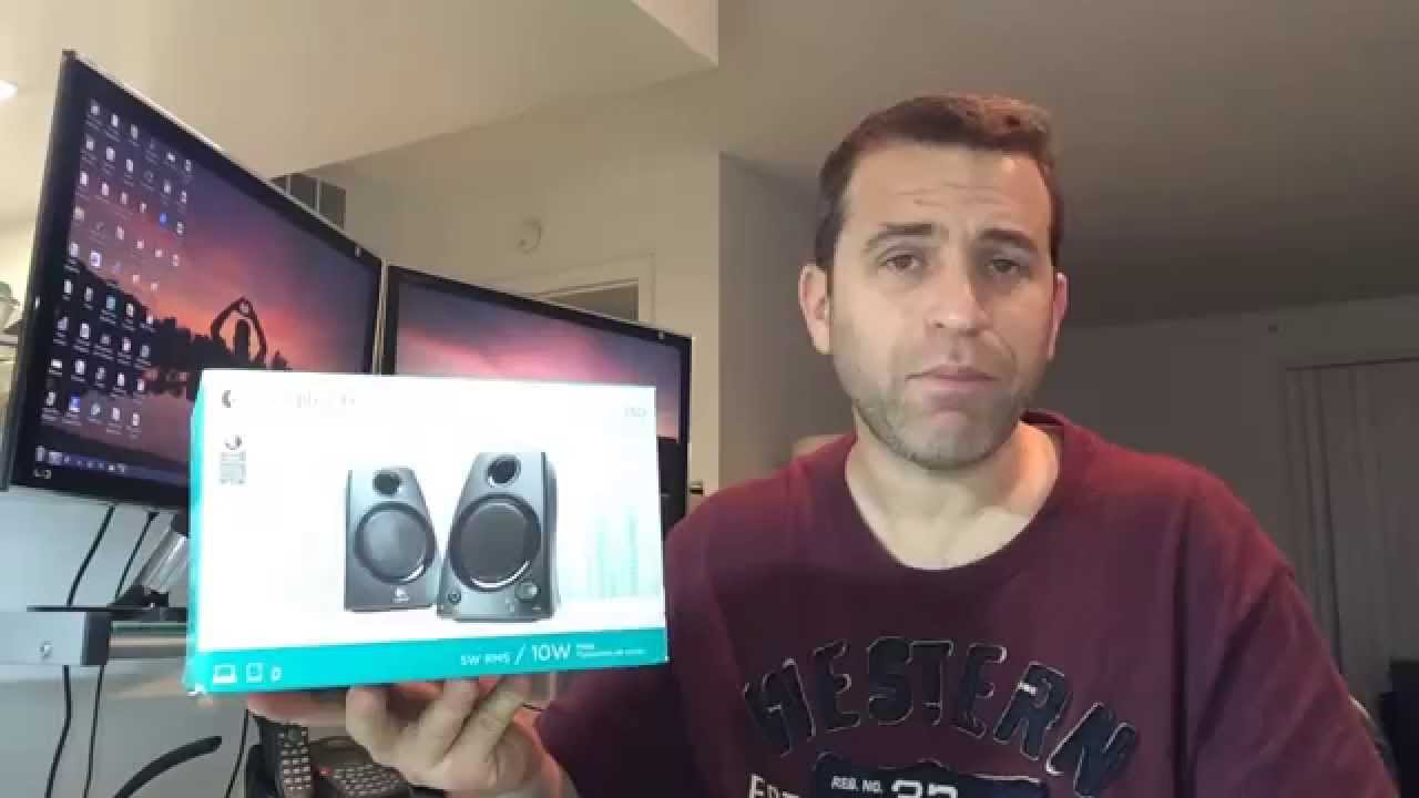 Logitech Z130 Speakers Review Youtube