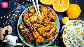 tasty orange chicken -flavourblender