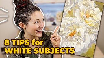 Draw WHITE Objects with Ease: 8 QUICK TIPS for Colored Pencil Artists.