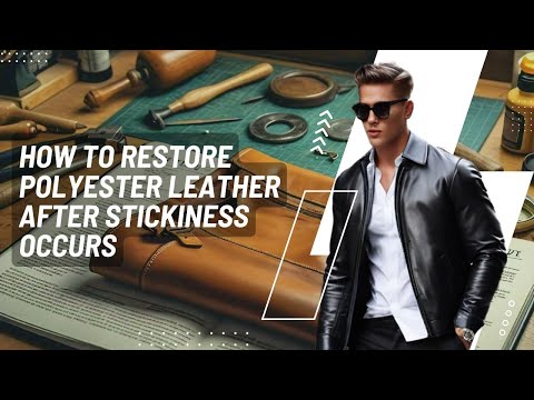 How to Restore Polyester Leather After Stickiness Occurs | A Complete Guide | Fauxjacket