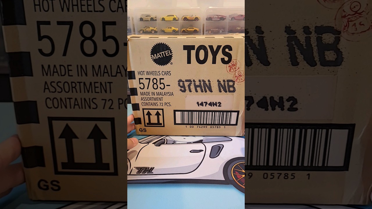Hot Wheels 2024 N Short Card Case Unboxing! 
