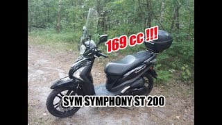 картинка: SYM Symphony ST 200, Мнение владельца, обзор после 6500 км. Review