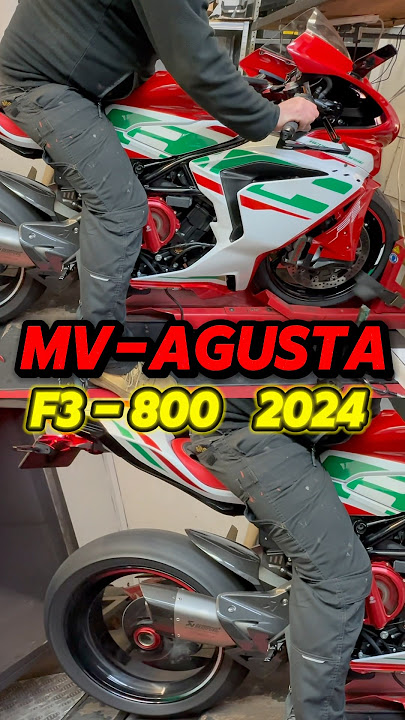 MV Agusta  F3 800 2024 all gear Dyno run
