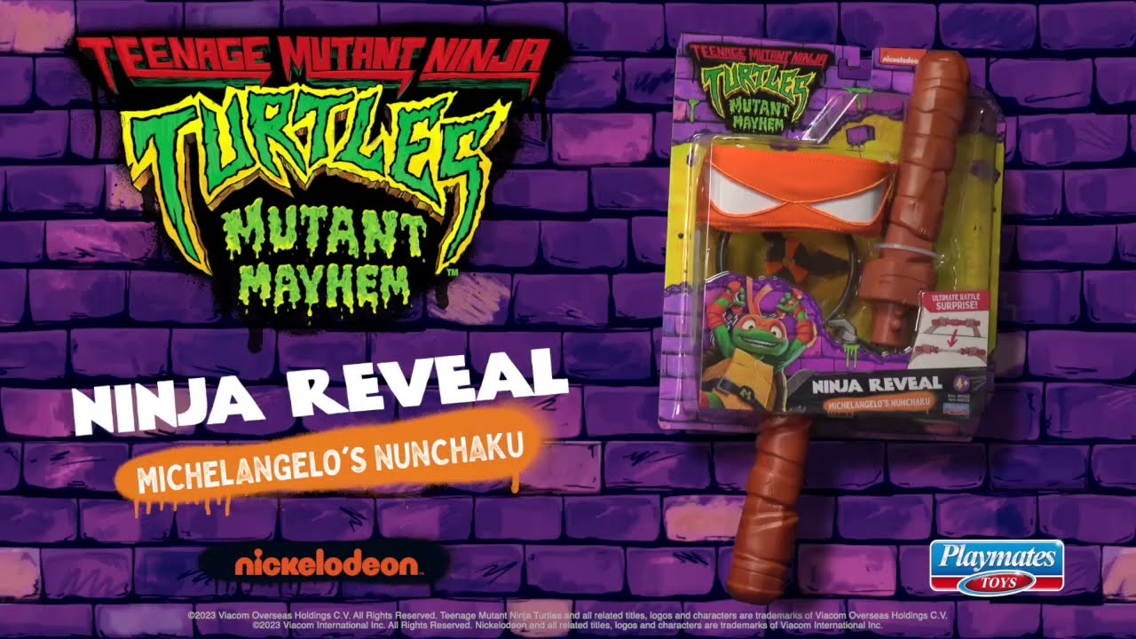 ᐒ Набор игрушечного оружия TMNT Черепашки-Ниндзя Мovie III