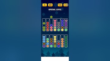 Ball sort special level after 3005