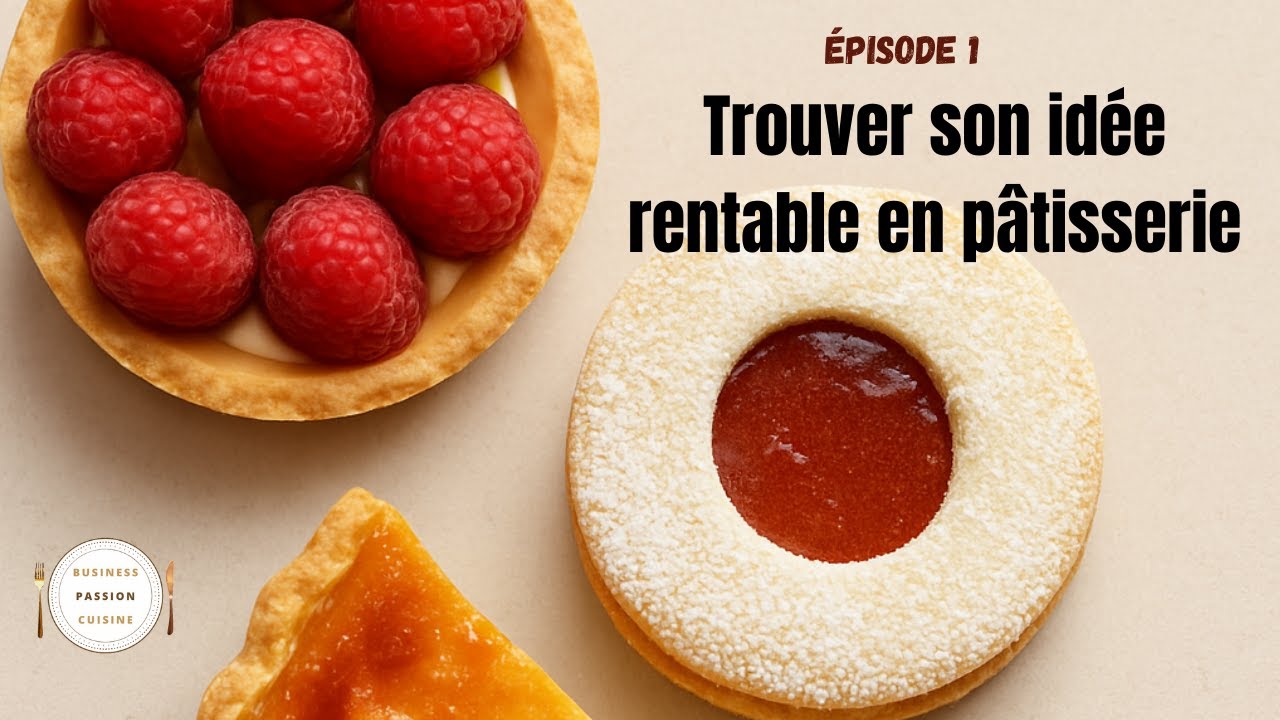 Lancer son activité en pâtisserie // Trouver son idée rentable