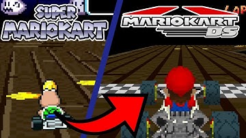 Porting a SNES track to Mario Kart DS