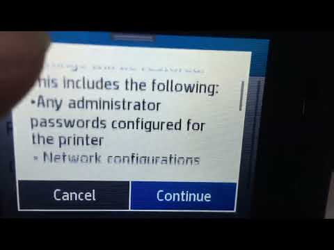 HP LaserJet Pro MFP M428-M429 series Cold Reset,Printer Supply Region Reset,Restor Factory Defaults