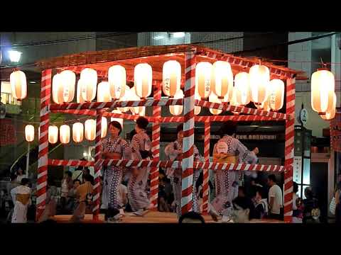 2018年白山まつり盆踊り③　アンパンマン音頭