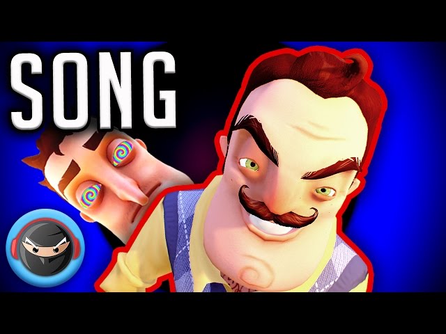 HELLO NEIGHBOR SONG Leave Me Alone by TryHardNinja ft. FabvL class=