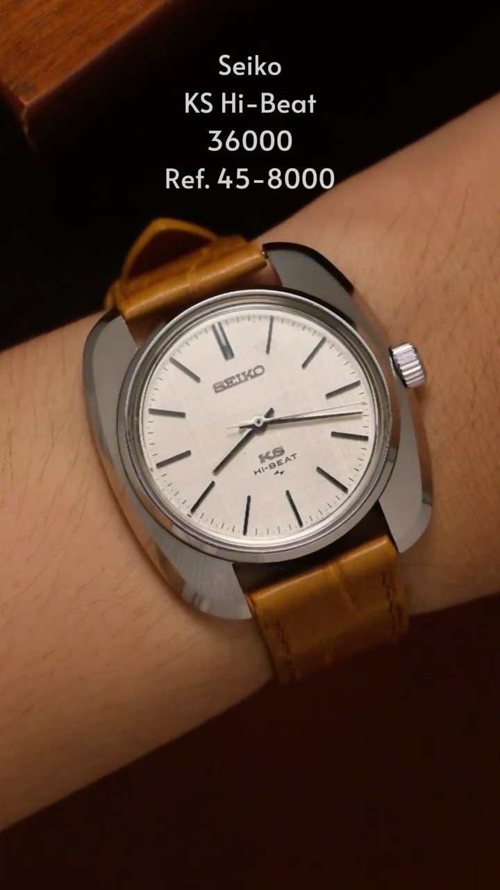 Seiko KS Hi-Beat 36000 Ref. 45-8000 #vintagewatches #seikoks