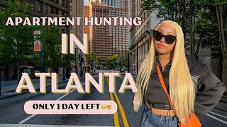 Less than 24 hours to find my dream Apartment  | Come Apartment Hunting With Me In Atlanta!