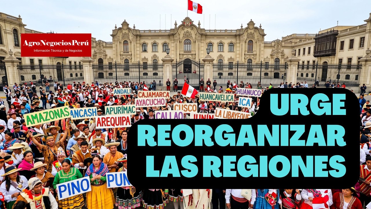 Reorganizar ministerios está bien,  reestructurar las REGIONES es URGENTE