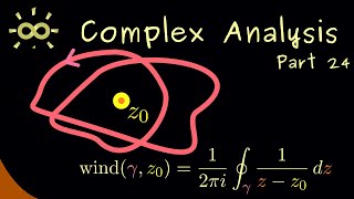 Complex Analysis 24 | Winding Number [dark version]