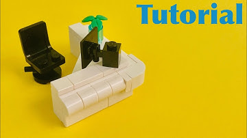 LEGO Office Reception Desk Tutorial