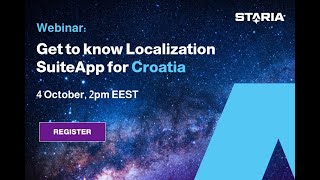 Webinar 4.10.2023 - Get to know Localization SuiteApp for Croatia