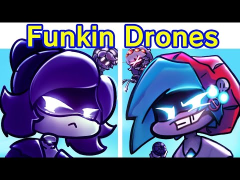 Friday Night Funkin' Mobil | Murder Drones | FNF: Funkin drones' ''Clinic sorrow'' (DEMO/Hard)