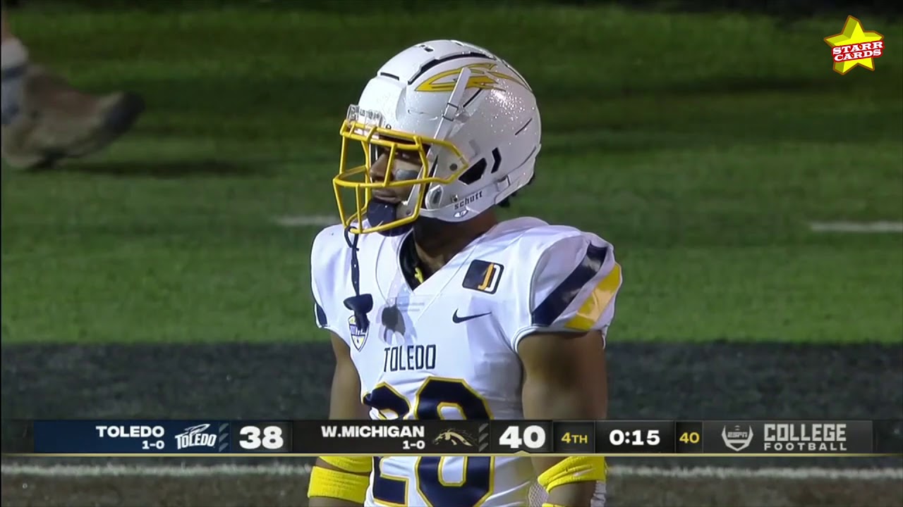 Western Michigan fakes spiking the football for easy game-winning touchdown versus Toledo