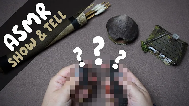 🔎 ASMR Show & Tell 🔍(Random Craft Makes) | Whispered Chat, Tapping and Brushing