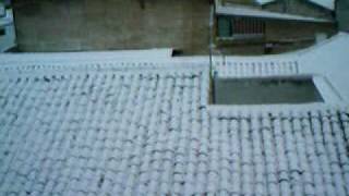 Nevando en Almendralejo Part. 4 - 10-01-2010 a las 1530.MPG