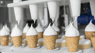 Satisfying Automatic Cake Making Video Inside The Factory - Cheese cakes, Ice Cream, Donut Recipe