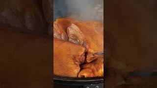🔴 Smoking Pulled Pork for 400 PEOPLE in ONE Barbecue #SHORTS