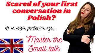 THE SMALL TALK: How to talk about yourself in Polish? screenshot 1