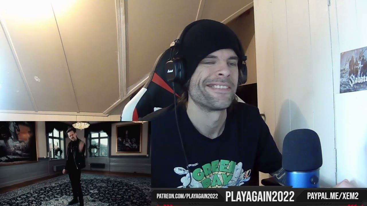 Erik Grönwall - The Final Countdown (Dark & Slow)(First Time Reaction)