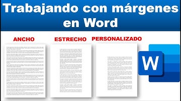 Como configurar los márgenes en Word