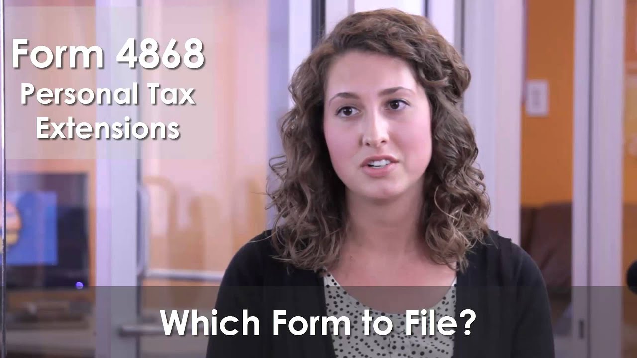 How do you download IRS form 4868 for a tax extension?