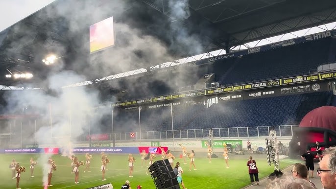 Hamburg Sea Devils gegen Rhein Fire im Volksparkstadion – Crunchtime