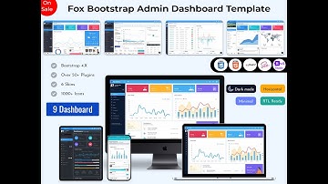 One of The Best Responsive Bootstrap 5 Admin Template – Fox Admin