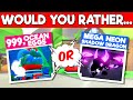 Adopt Me WOULD YOU RATHER with DARES ✨ 10 x questions | 10 x dares in ROBLOX ADOPT ME✨