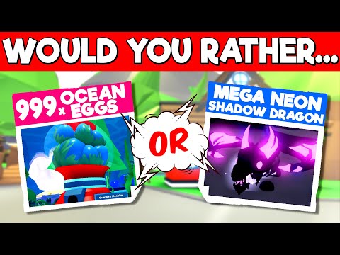 Adopt Me WOULD YOU RATHER with DARES ✨ 10 x questions | 10 x dares in ROBLOX ADOPT ME✨