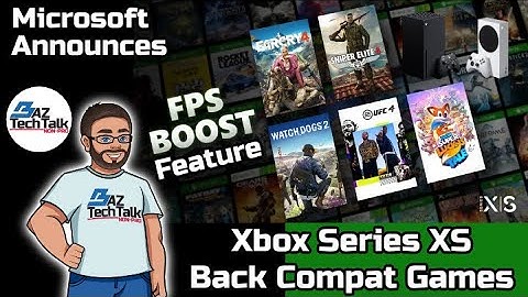Microsoft Announces FPS Boost Feature For Xbox Series X/S Backwards Compatibility Games