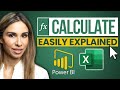 DAX CALCULATE Function Made Easy to Understand just one word