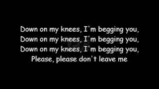 ayo down on my knees karaoke