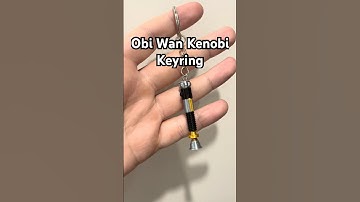 Obi Wan Kenobi Lightsaber Keyring #starwars #3dprinting #obiwankenobi