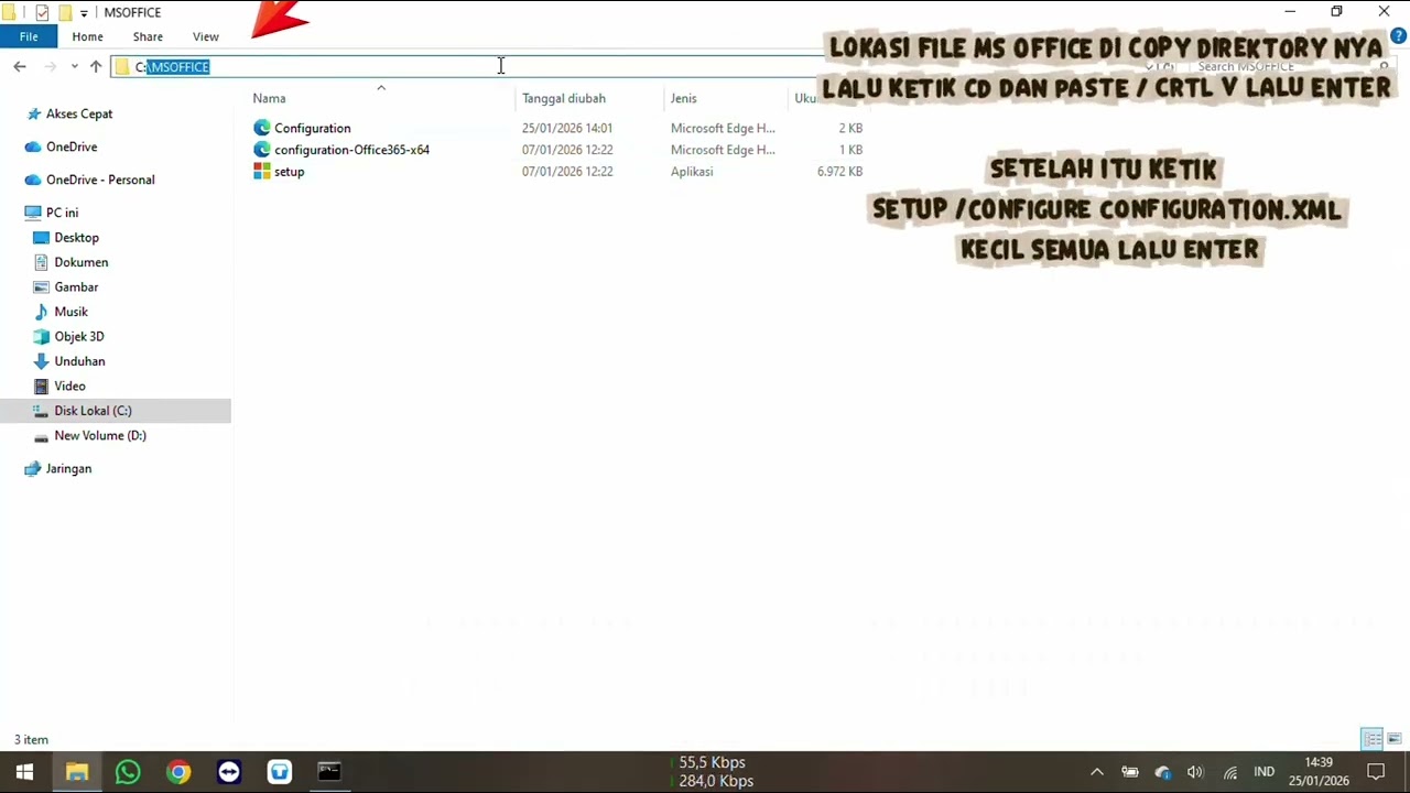 TUTORIAL INSTALL MS OFFICE ( WORD, EXCEL, PPT ) 2024 BY HYPE ABIS