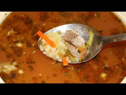 ИДЕАЛЬНЫЙ РАССОЛЬНИК С РИСОМ - ПОДРОБНЫЙ РЕЦЕПТ КАК ПРИГОТОВИТЬ РАССОЛЬНИК С СОЛЕНЫМИ ОГУРЦАМИ, СУП
