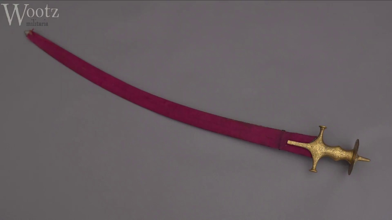 Moderate restoration of a North Indian Tulwar