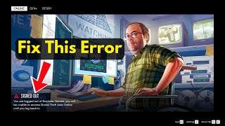 Famous Fix You are logged out of Rockstar Games, you will be unable to access Grand Theft Auto Online Profile