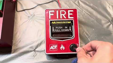 Fire lite 5024UD test