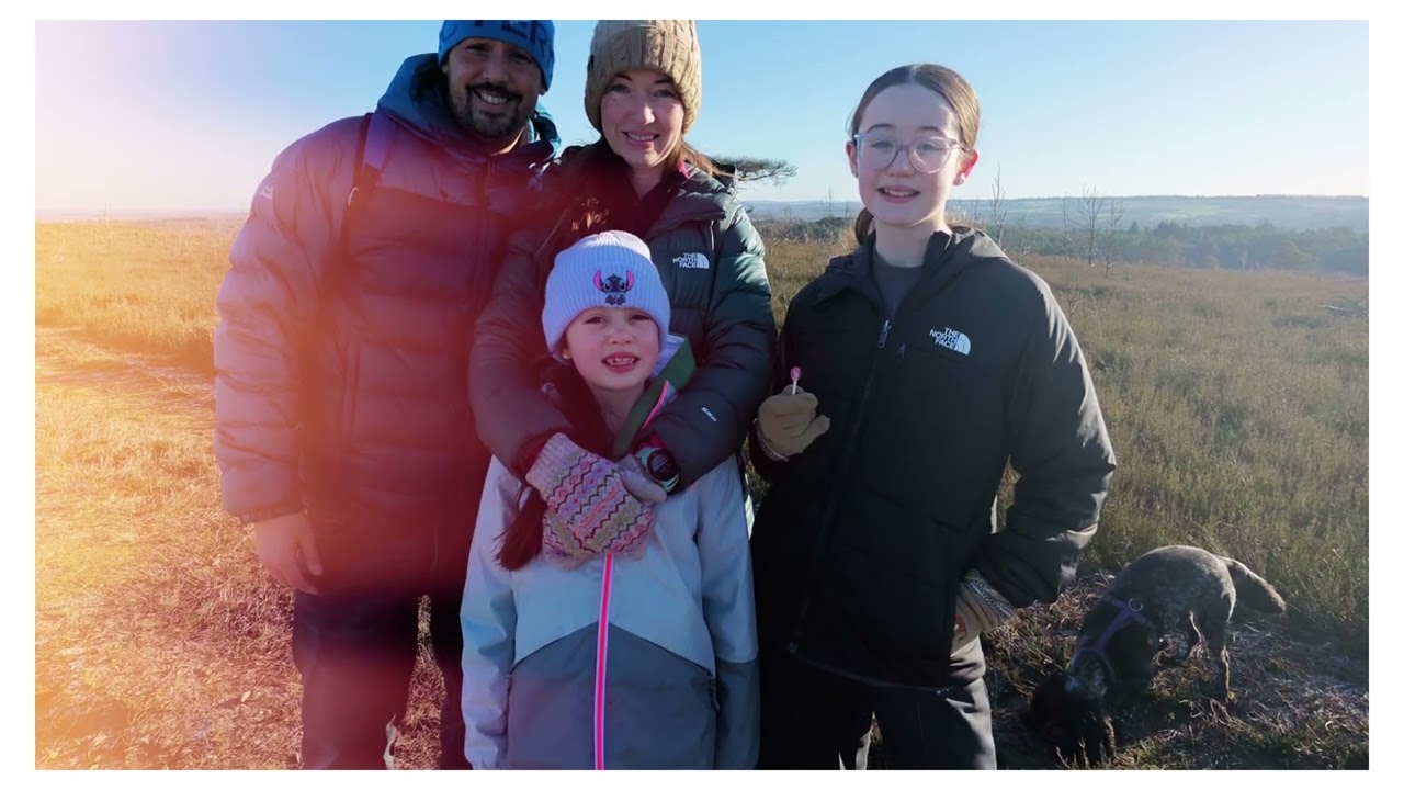 Family walk on the Neo 2