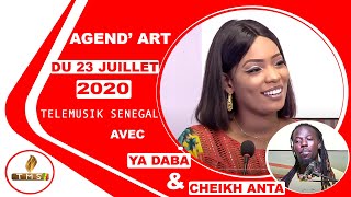 AGEND'ART DU 13 JUILLET 2020  YA DABA MBAYE ET BEAUGA MBAYE