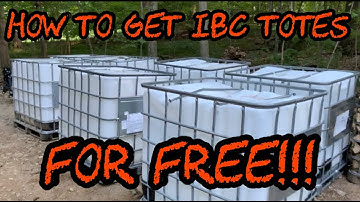 #130 How to get IBC Totes for Free!!